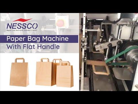 Paper Bag Machine (With Flat Handle) | Nessco India