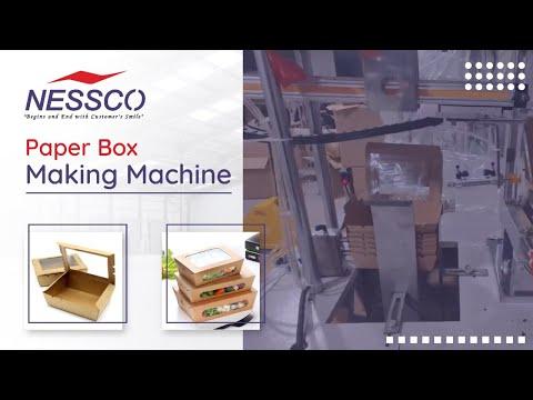 Paper Box Making Machine | Nessco India