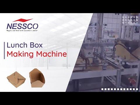 Paper Lunch Box Making Machine - Nessco