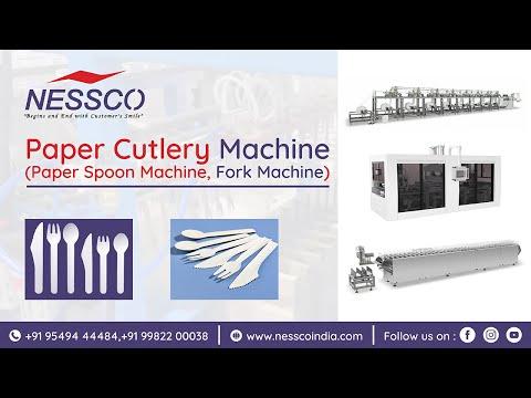 Paper Cutlery Machine | Nessco India