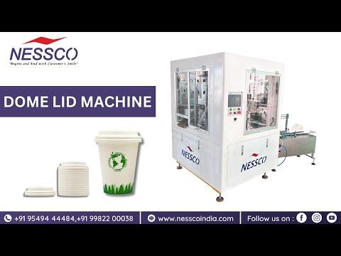 Paper Dome Lid Machine | Packaging Industry